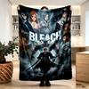 BLEACH Print Blanket - Soft & Comfortable, for Bedroom, Travel, Sofa, Home Decoration - Birthday Christmas Gift for Friend