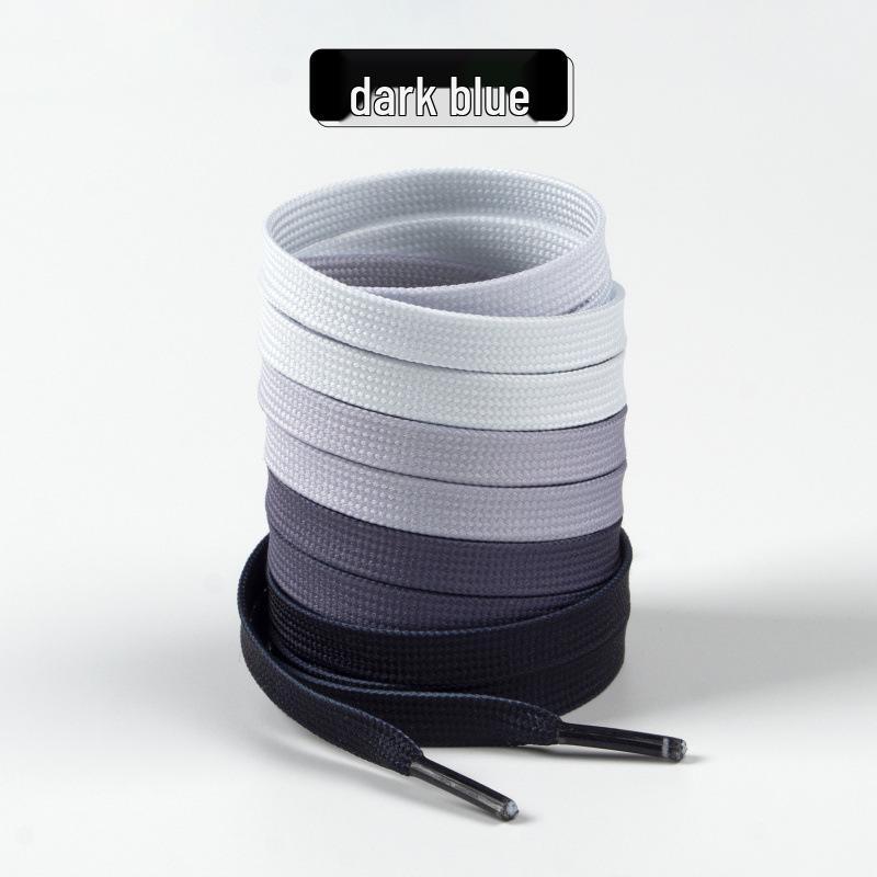 Colorful Gradient Shoelaces for Air Force 1, Skate, and White Casual Shoes (1 Pair)