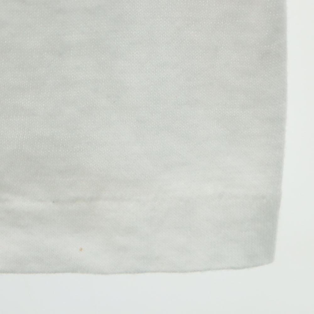 Hanes 70s 80s Made in USA Short sleeve ringer T-shirt L Trim Old Vintage Men's Used