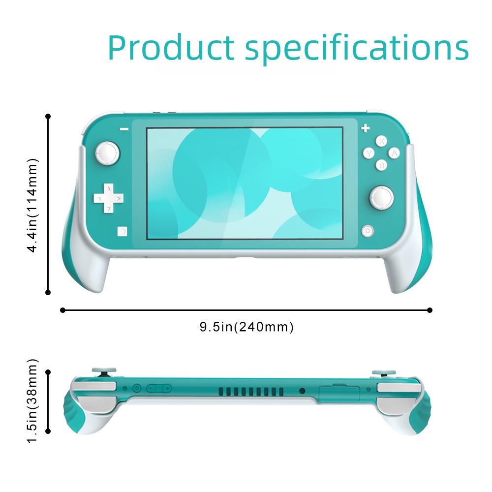 Nintendo Switch Lite Griff: Konsolen-Gamecontroller-Hülle & Schutzhüllen-Set