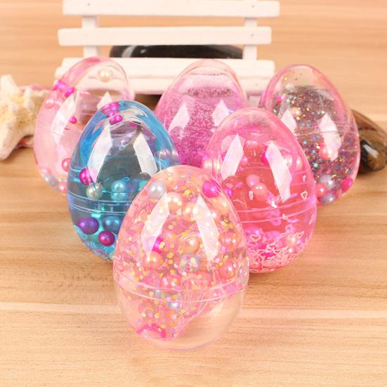 

Вентиляційні іграшки DIY Colored Mud Stretchy Eco-friendly Children Cloud Slime Kit Decompression