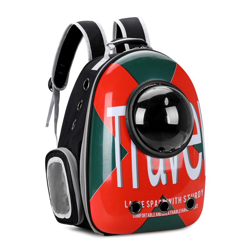 Torba Transportowa dla Kota Outdoorowa Torba na Ramię dla Zwierząt Transportery Plecak Oddychająca Przenośna Podróżna Przezroczysta Torba Śliczna Dla Kota Psa Torba