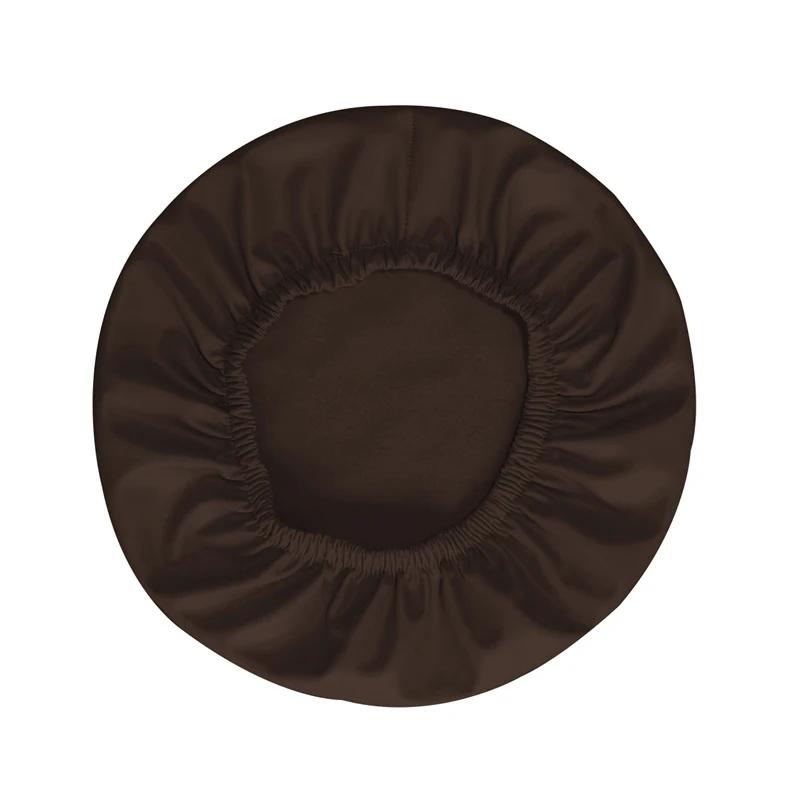 Velvet Stool Cover Bar Round Swivel Chair Cover Universal Stool Cover Bar Coffee Shop Stool Cover High Quality Slipcovers