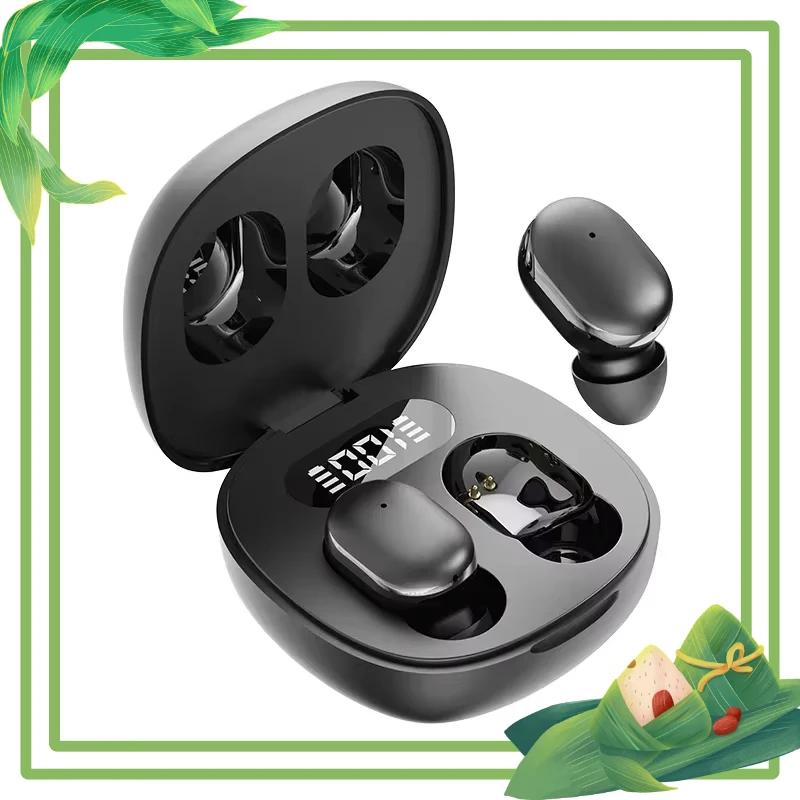 Xiaomi Q31 Wireless Bluetooth Headset Transparent ENC Headphones LED Power Digital Display Stereo Sound Earphones for Sports Working