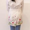 Spring Garden Short Wrap Apron