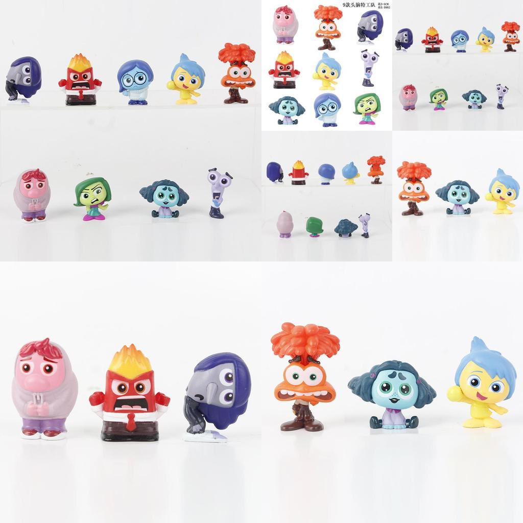 Adorable Inside Out Pvc Figure Collectible Set Fun Models Display Toys