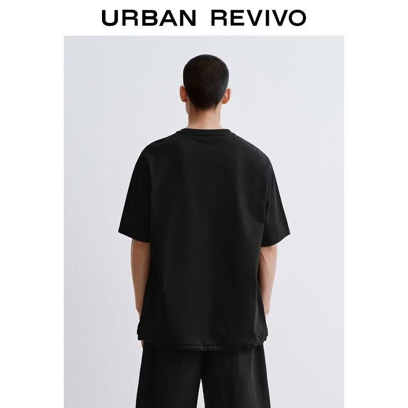 UR Men's Autumn Casual Round Neck T-Shirt