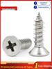 304 Stainless Steel Cross Recessed Self-Tapping Countersunk Flat Head Wood Screws M4M5M6 Series