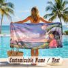 Custom Text Beach Towel, Soft Absorbent Swimming Multi-use TowelSpirited Away