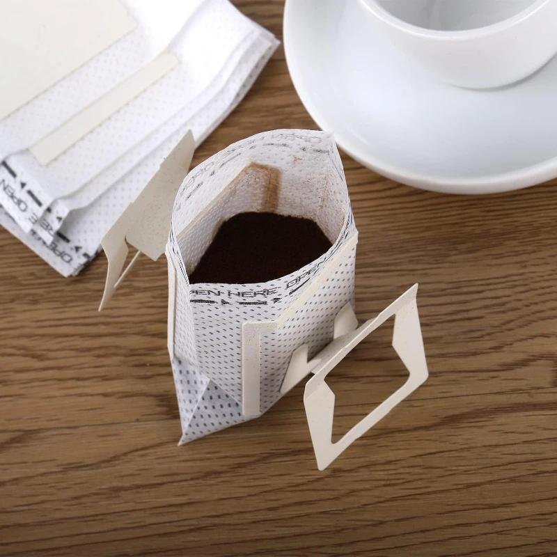 200/50pcs Coffee Filter Bags Disposable Drip Coffee Paper Pack Portable Hanging Ear Espresso Coffee Tea Making Tool Accessories