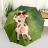 1pc Cow Sunglasses Automatic Open/close Umbrella, 8-Rib sturdy structure, Portable Travel Umbrella, Parties, Everyday Use, 30
