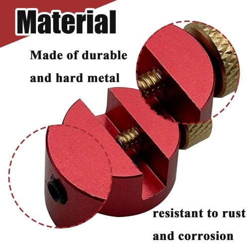 Gugaguga AB1 Lock-n-Load Metal Anvil Base Kit (1 Set) for Length Measurement, Compatible with Comparator Bushings, Replacement for Caper Base Anvils