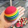 Rainbow Cat Teaser Toy - Fun & Durable Ball for Pets