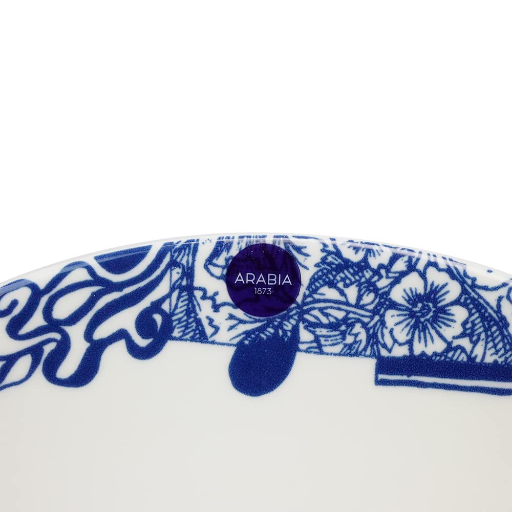 ARABIA 24h Piennar Plate, 26cm, Blue [Parallel Import]
