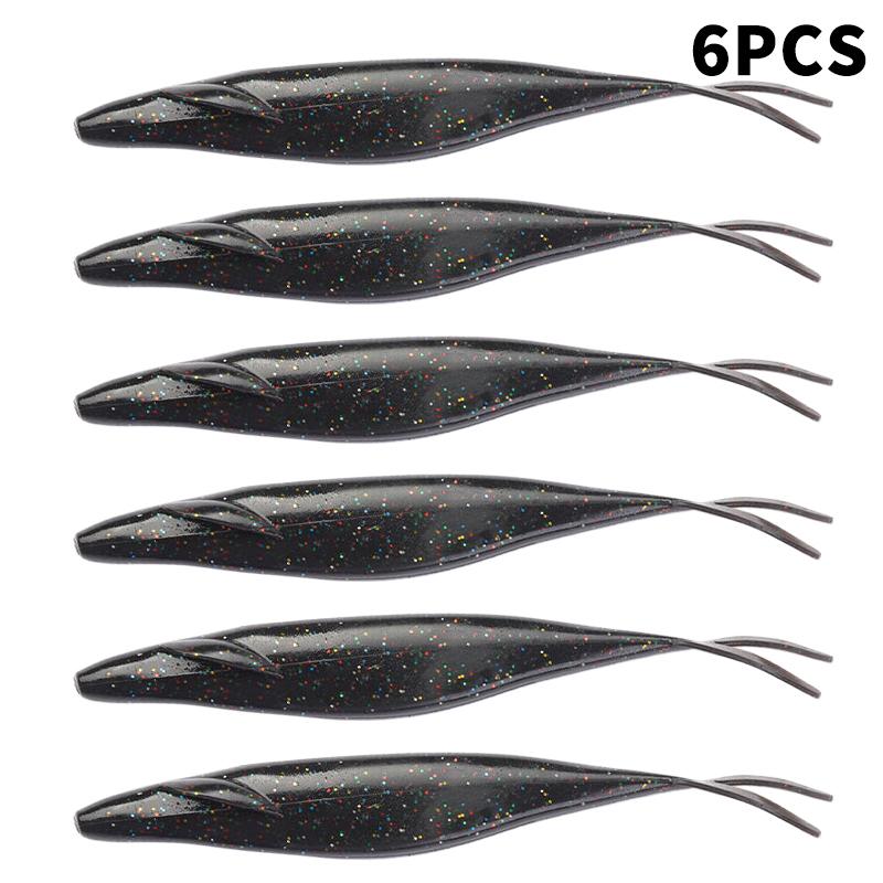 12.7cm 9.6g Forked Tail Swimbait for Effective Fishing in Lakes and Streams