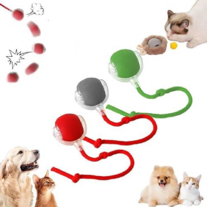 Automatic Rolling Ball Smart Pet Toy Electric Self Moving Cat Dog Prop Game