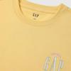 GAP Unisex Logo Print Loose Short Sleeve T-Shirt
