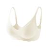 Comfortable nude seamless mulberry silk underwear women gather to lift chest-shaped soft support three-dimensional small chest medium thin cup bra
