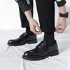 2024  genuine leather high-quality sports shoes for men's casual and fashionable business, thick soled low cut formal shoes