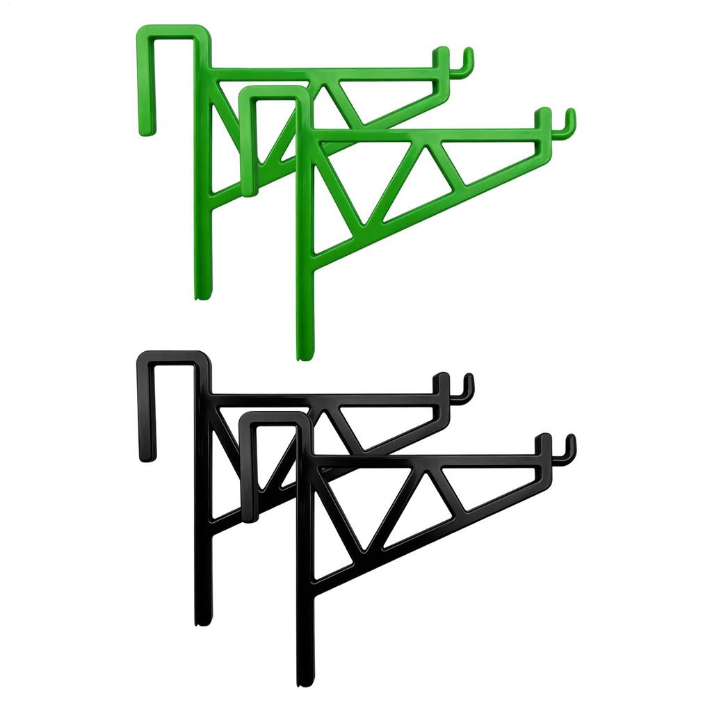 2Pcs Bee Rack Heavy Duty Plastic Beehive Frame Holder Beekeeping Grip Frame Perch Stand Support Rack for Beekeepers Supplies