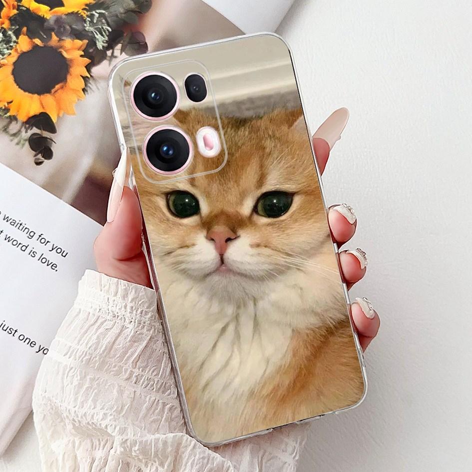 For OPPO Reno13 Pro 5G Case CPH2697 Fashion Flower Butterfly Soft Silicone Phone Cover For OPPO Reno 13 CPH2689 Reno13Pro Bumper