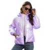 Women Winter Cotton Jacket Thick Warm Stand Collar Neck Protection Windproof Smooth Surface Pockets Zipper Closure Coat Warm Puffer Jacket Coat
