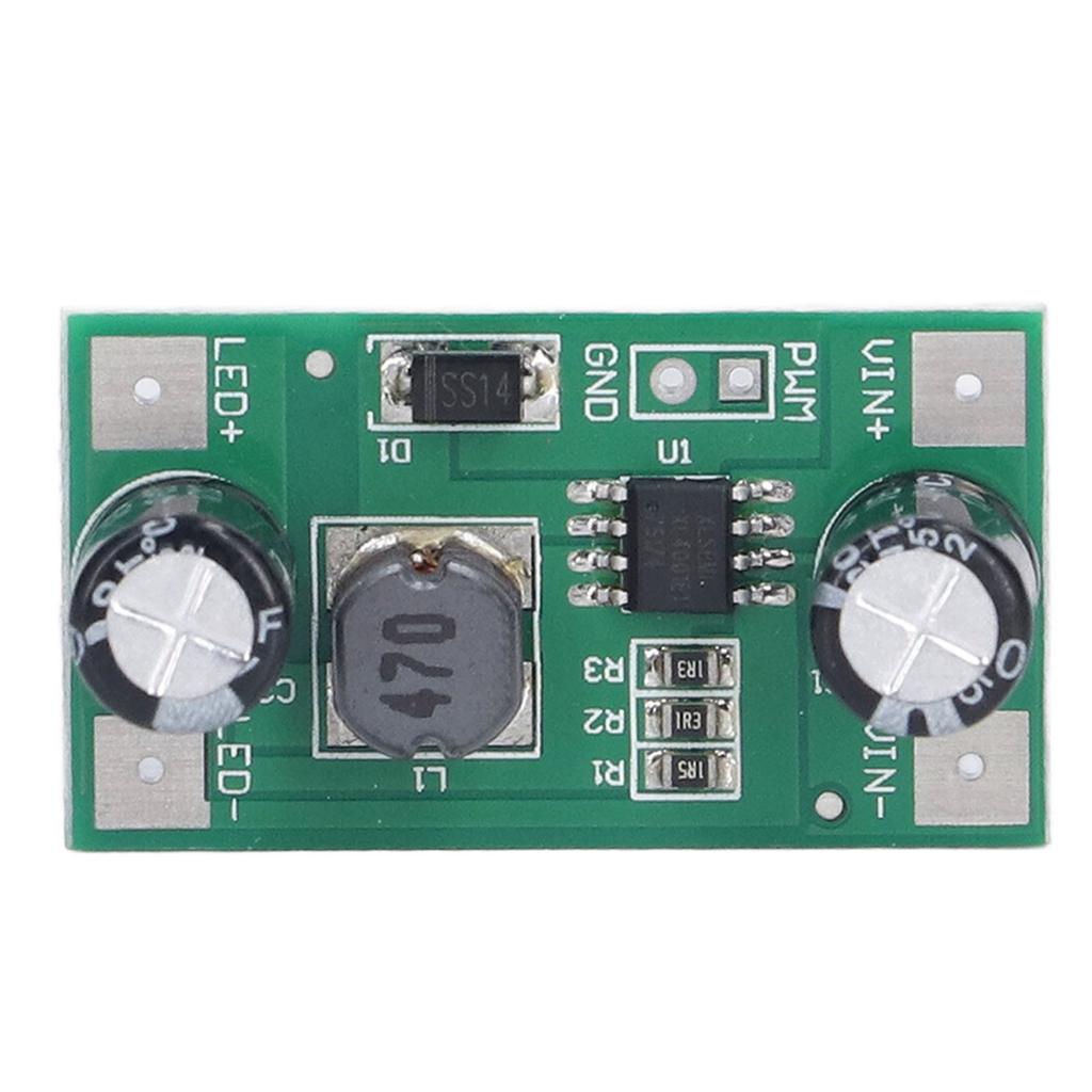 LED Driver Module DC to DC Buck Board 5‑35V Input 350mA Output PWM Dimming for Light 1W