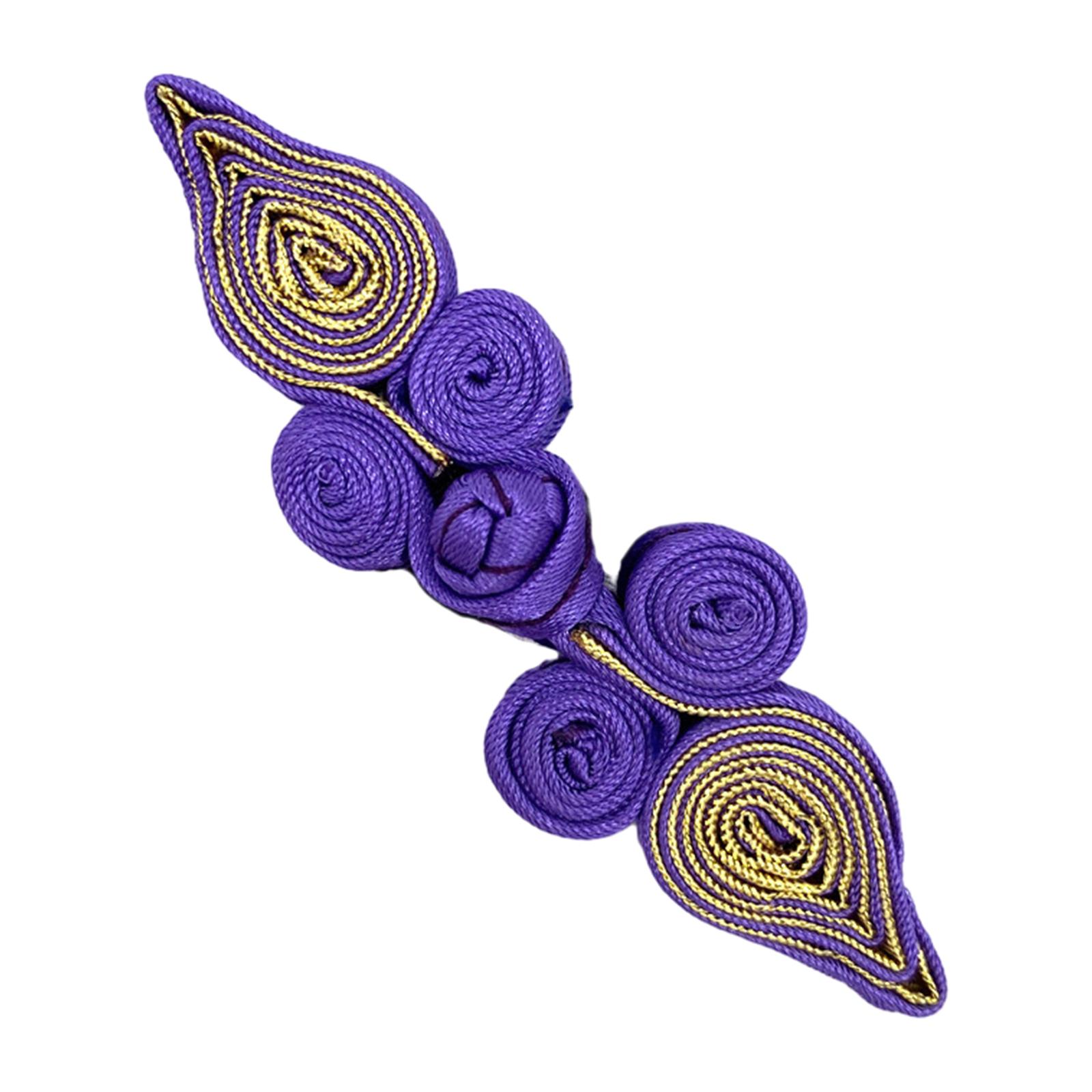 

Peach Shape Chinese Cheongsam Knot Button Closure Ribbon Fastener Costume Tang Shirt Suit DIY Sewing Craft Accessories 2