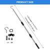 Multipurpose Garage Attic Ladder Pulley Replacement System Rusts Proof Steel Construction Compact Space Saving