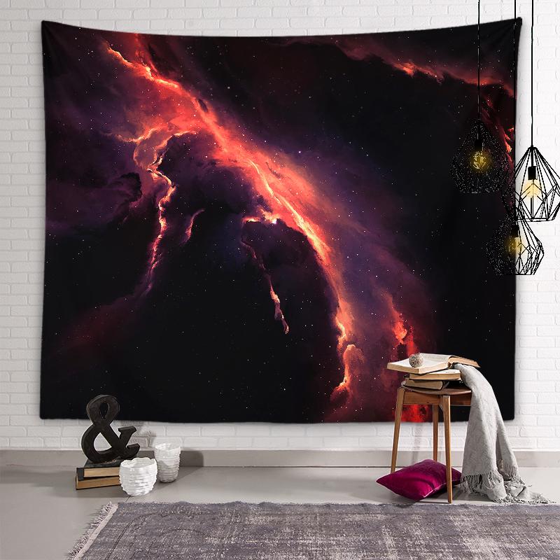 Beautiful Planet Tapestry Galaxy Star Wall Art Decoration Tapestry Dormitory Room Aesthetics Living Room Bedroom Home Decor