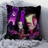 Cartoon I-invader Zim Maple Design Cushion Cover Happy Autumn Harvest Decor Holiday Decorati Pillow Cover