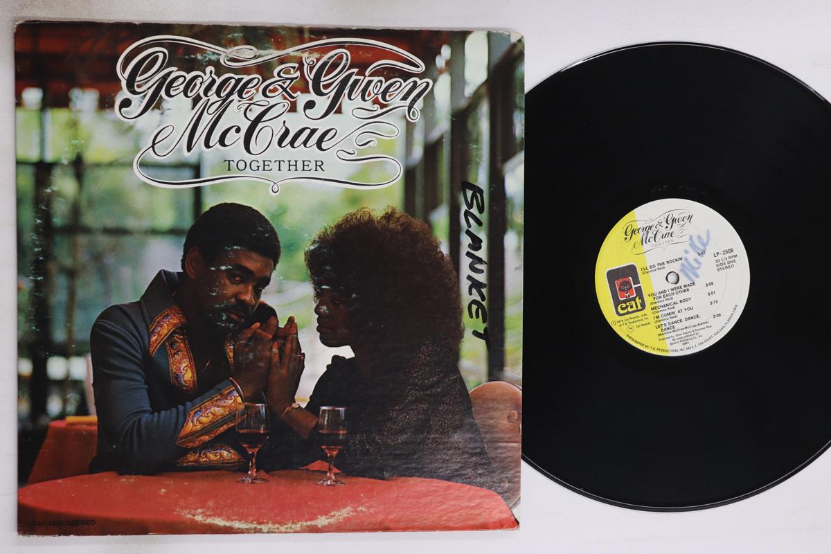 

LP Record GEORGE & GWEN MCCRAE - Together LP2606 VCAT 1975 US Soul/Funk Used