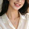 Versatile Four-Leaf Clover Necklace - Elegant Clavicle Chain, Luxurious Gift for Women, Valentine's/Birthday