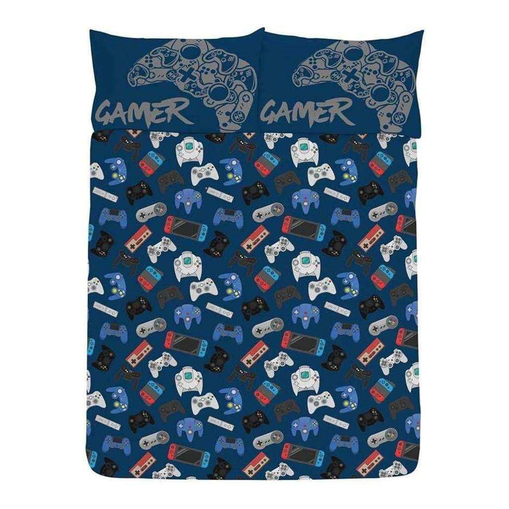 Floso Gamer Game Controller Reversible Duvet Set