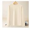 Unisex Autumn And Winter Warm Solid Color Long Sleeved Sweatshirt Base