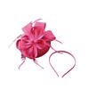 Horse Racing Federation Hepburn European and American Court Lady Retro Hat Headpiece Women's Dress Cheongsam Accessories Photo Hair Accessory Spring