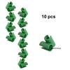 10PCS Universal Plant Support Clips, Gardening Fix Connector for 8-20mm Stakes, Plastic Climbing Pergola Fixed Bracket
