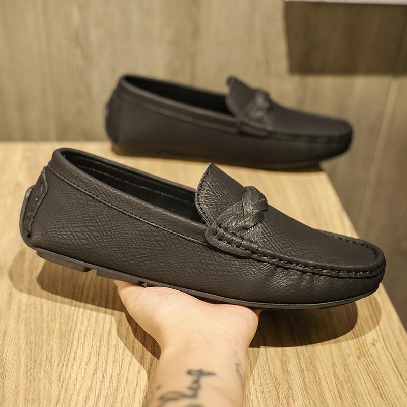 Comfortable Mens Loafers Lightweight Causal Shoes Breathable Slip on Flats Leisure Walk Footwear Moccasins Comfy Business Shoes
