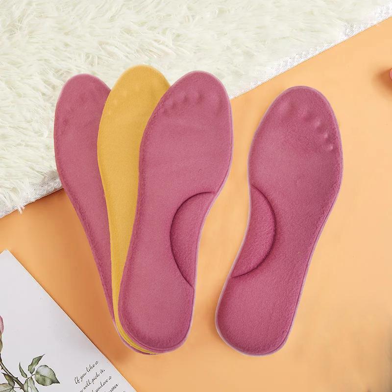 Self Heated Thermal Insoles for Feet Warm Memory Foam Arch Support Insoles for Men and Women Winter Sports Shoes Self-heating Shoe Pads