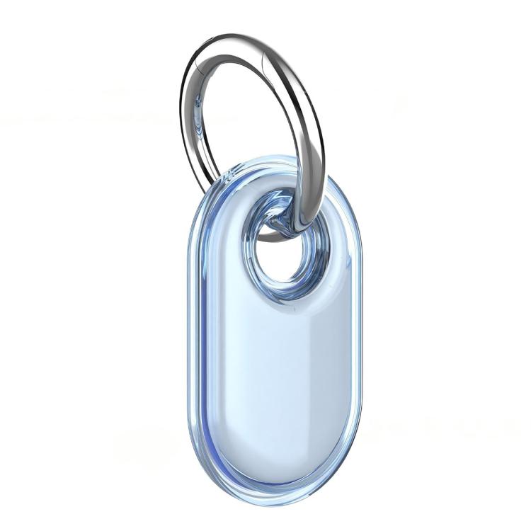 Vollständige, IP68 wasserdichte, stoßfeste TPU-Schutzhülle mit Metall-Karabiner-Schlüsselanhänger für Samsung Galaxy Smart Tag 2 Tracker