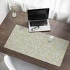 Designerska Podkładka Ochronna Pod Laptopa Kwiatowy Wzór Gałązek 100X50 Cm