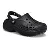 Crocs Baya Platform Clogs 'Black' Women's