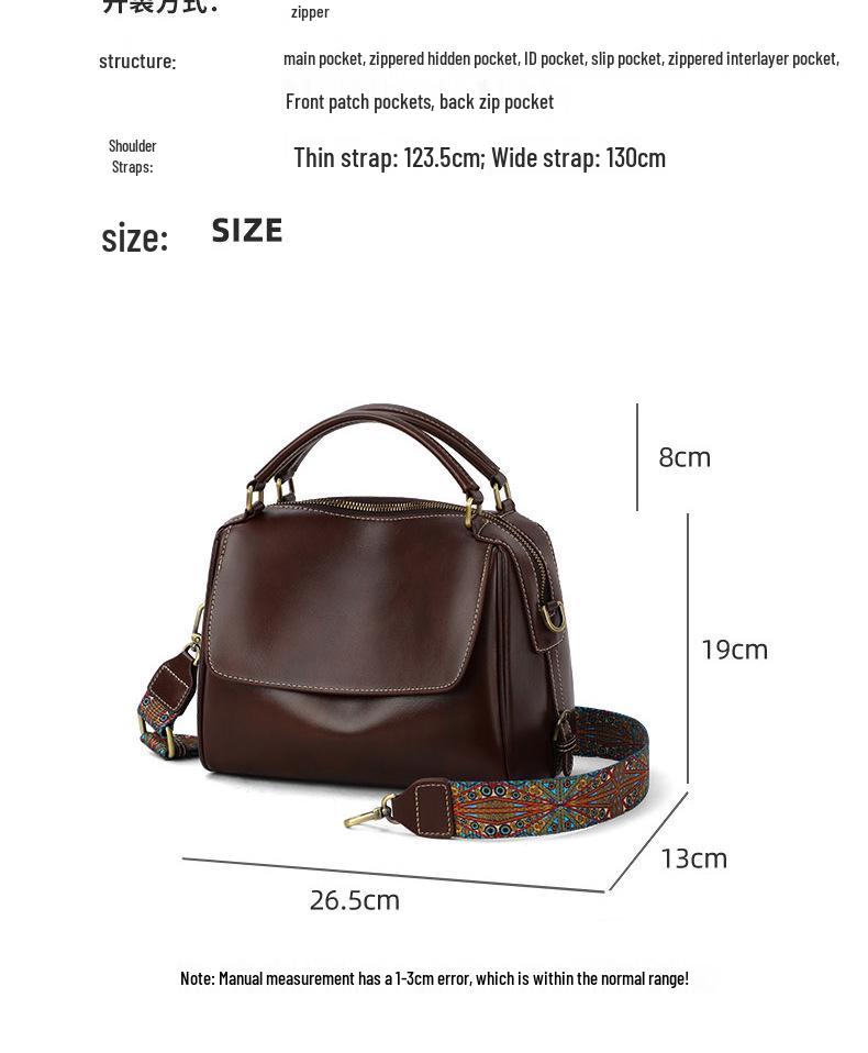 Women's 2025 High-End Autumn/Winter Crossbody Tote - Large Capacity Handbag