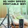 5G Dual-Band Portable MIFI Router with 4400mAh Battery