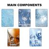 Professional Car Interior Cleaner Kit Restores Shine on Plastic Leather Dashboard and Seats UV Protection for Auto Enthusiasts