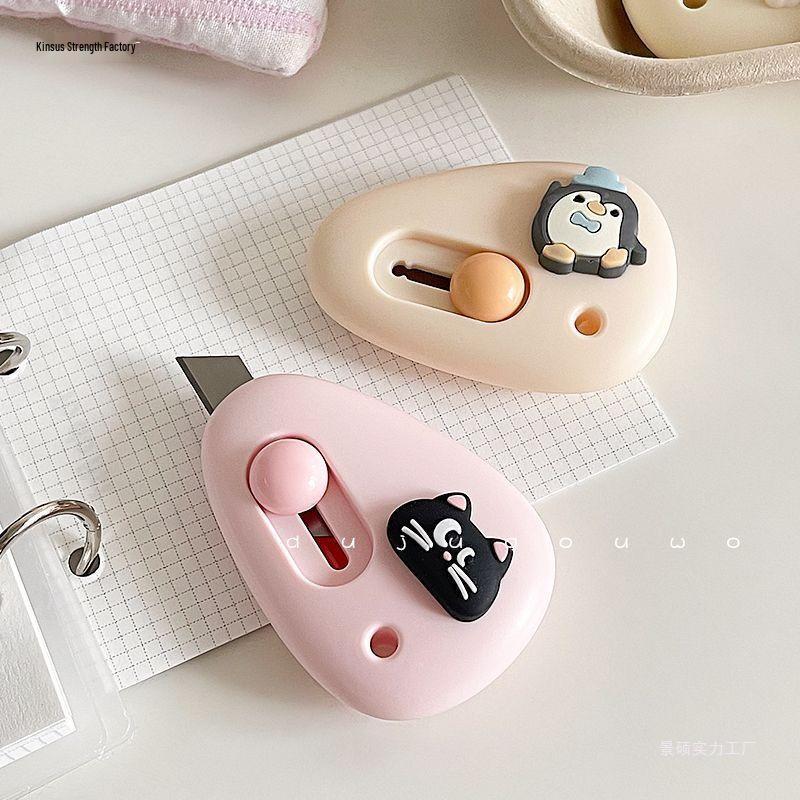 High-Value Compact Handmade Utility Knife: Cute Mini Student Box Cutter