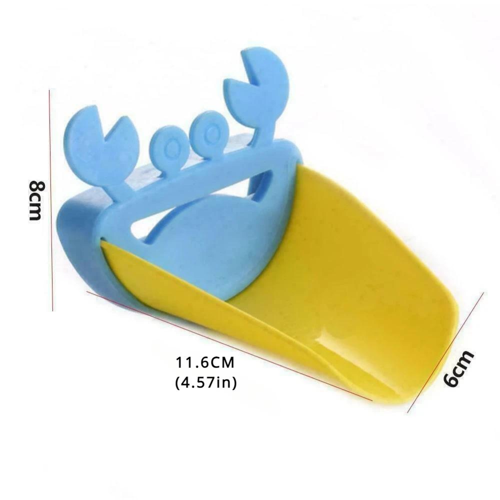 1PC Children's Sink Baby Hand Washing Auxiliary Extender Cartoon Faucet Extender Water Bath Hand Washing Tools