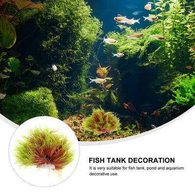 Fake Aquatic Plant Decor For Fish Tank High Simulation Artificial Aquarium Plants Realistic Water Grass Decoration