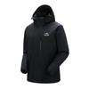 Goose down liner three-in-one down jacket men's and women's outdoor charge jacket anti-splashing ski jacket hooded casual jacket