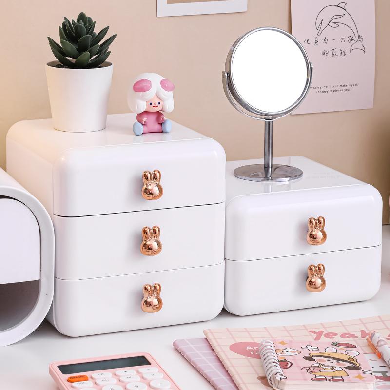 Desktop Storage Box Jewelry Drawer Type